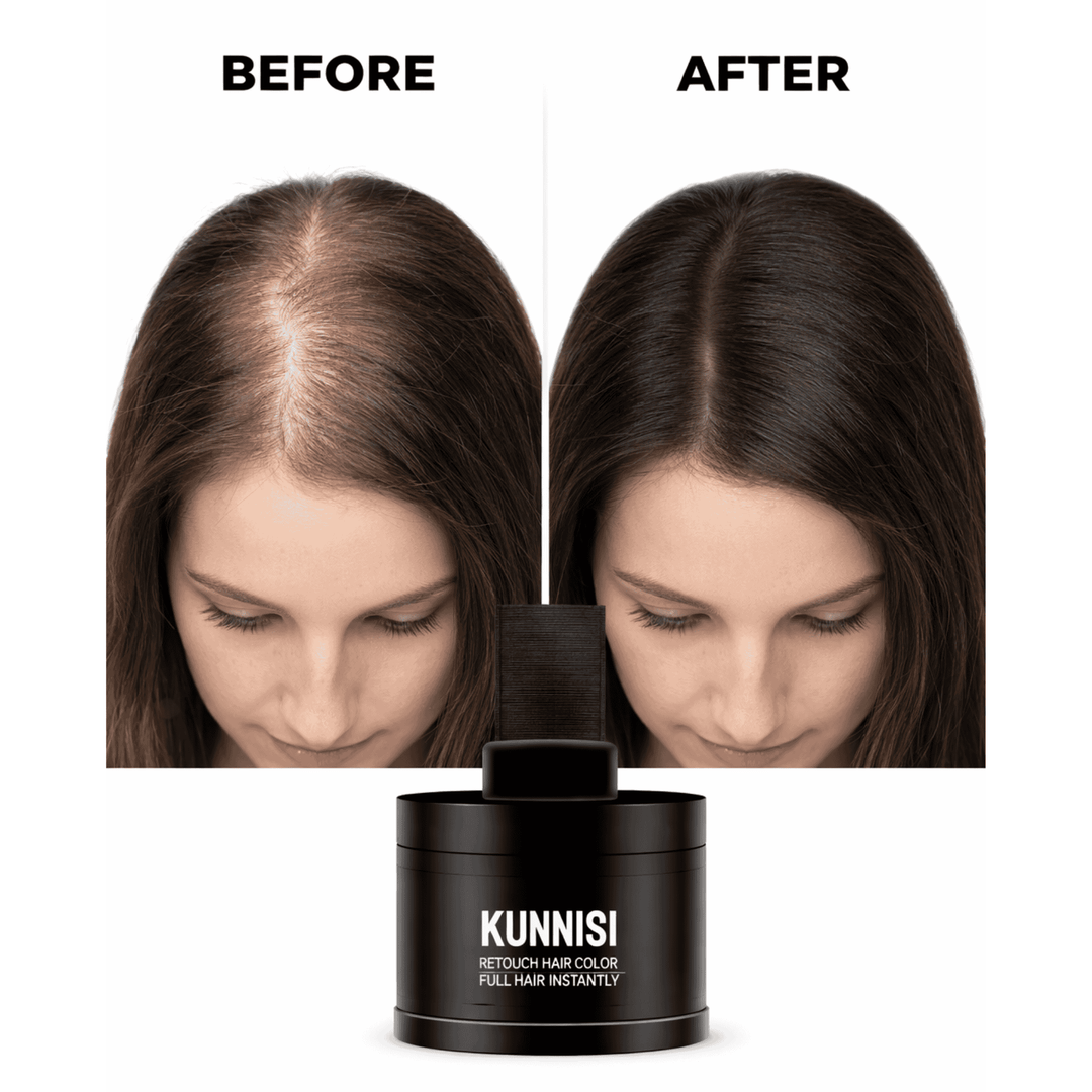 Instant Hair Touch-Up for Men & Women - Natural Hairline Coverage